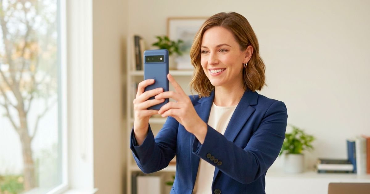 How to Take a Professional Headshot with Your Phone